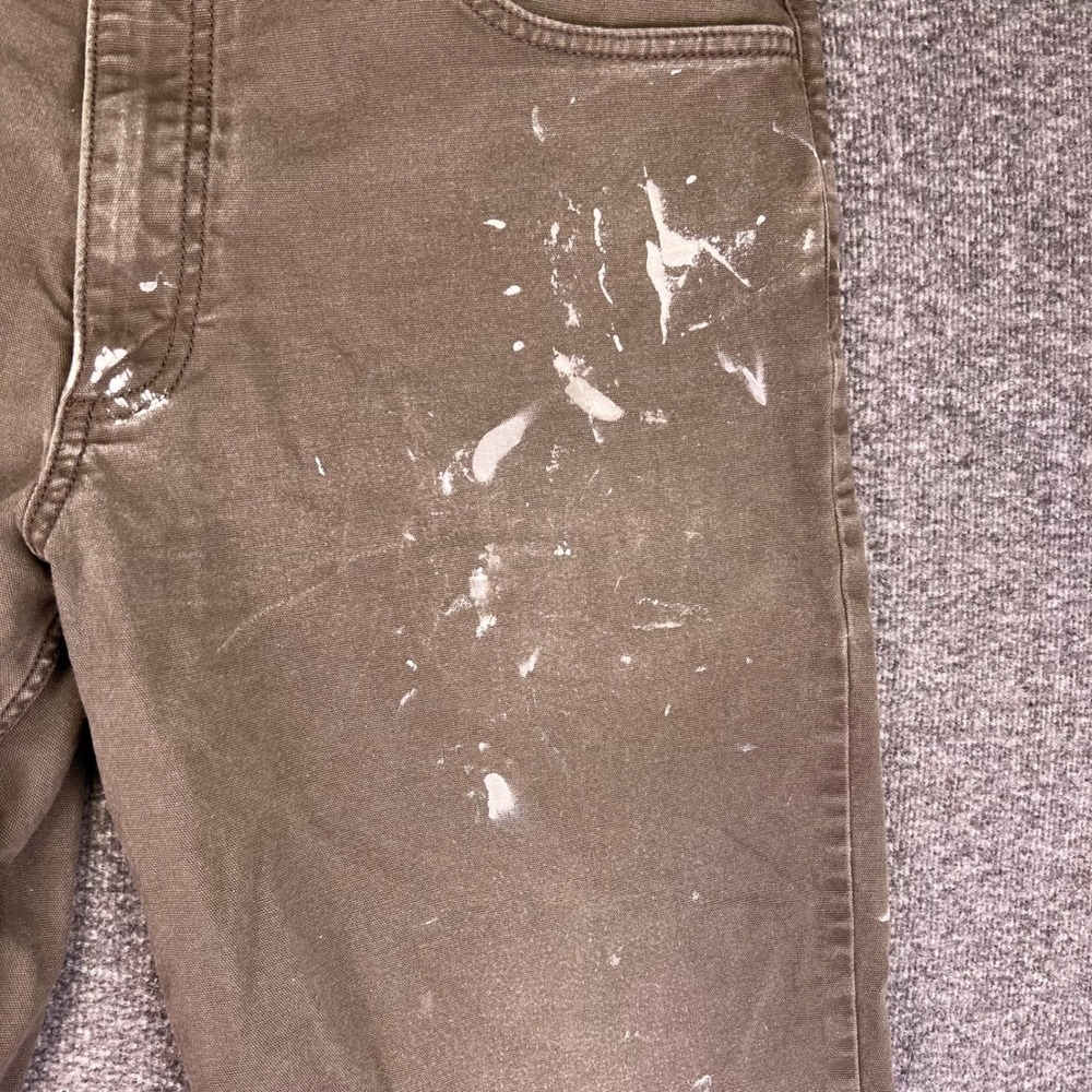 Carhartt Pants Mens 35x34 Brown Rugged Flex Relaxed Workwear Canvas Utility Work - Picture 8 of 16